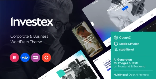 Investex – Corporate & Accounting Theme