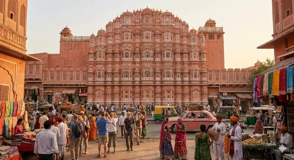 Hawa Mahal and Jaipur city exploration