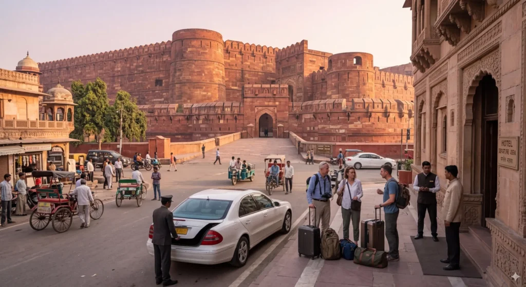 Agra departure travel assistance