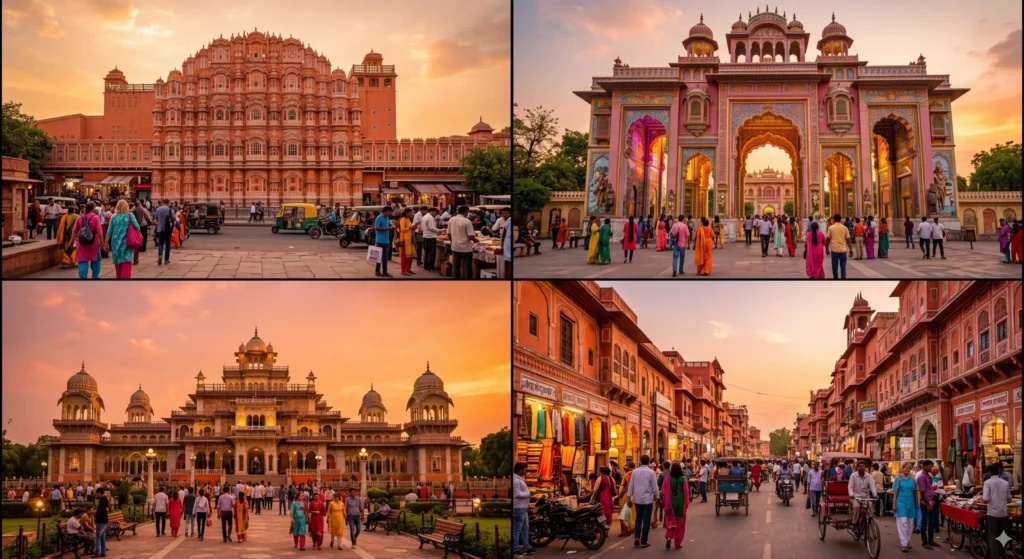 Jaipur arrival and city sightseeing tour