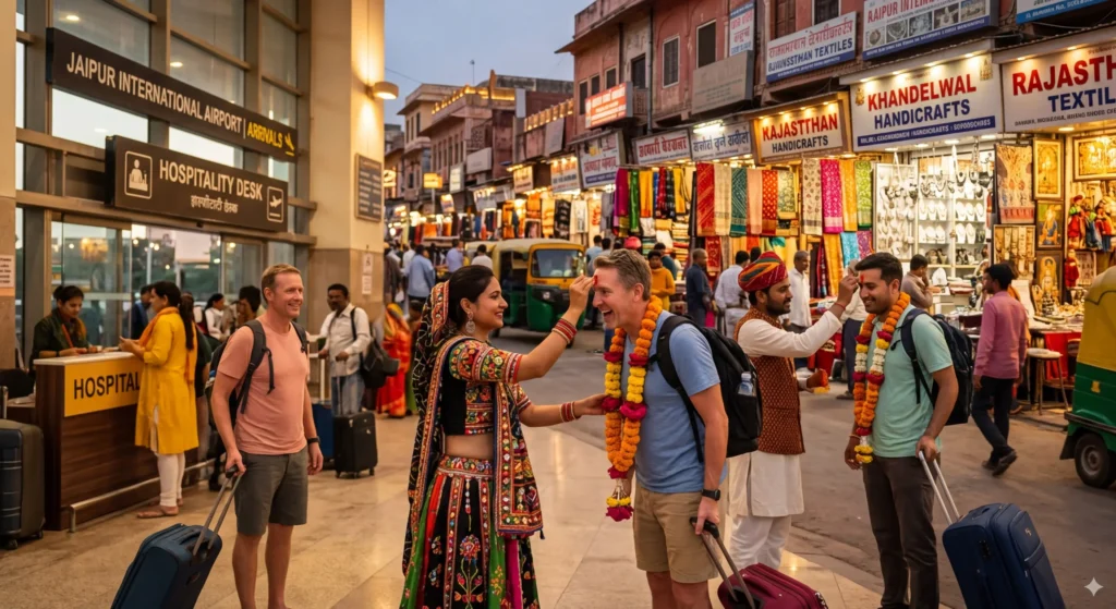 Jaipur arrival and market tour
