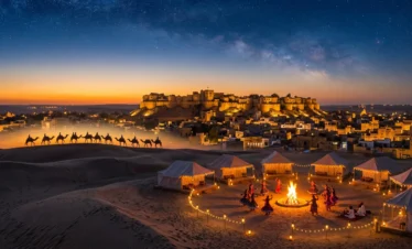 Jaisalmer desert camp experience Rajasthan