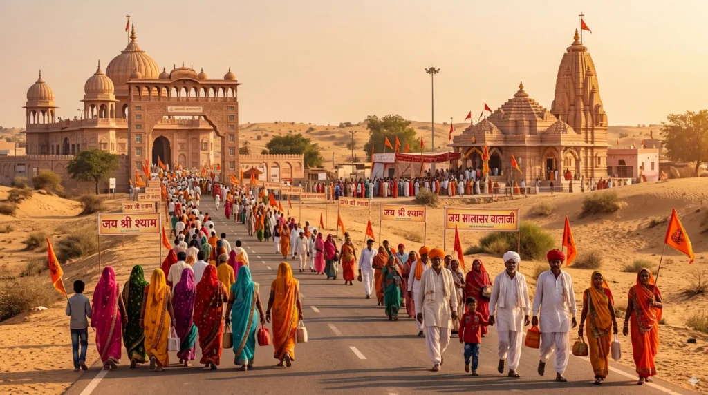 Khatu Shyam Ji and Salasar Balaji to Bikaner tour