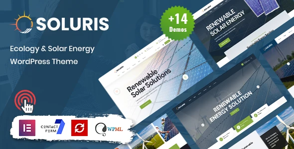 Soluris – Ecology & Solar Energy WordPress Theme